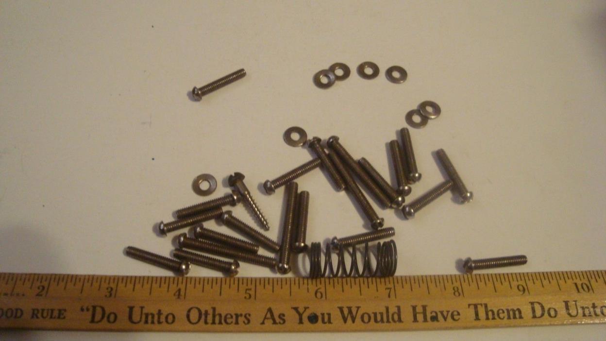 Vintage Gilbert Erector Set No. 81/2 Parts misc. screws washers spring Ferris WH