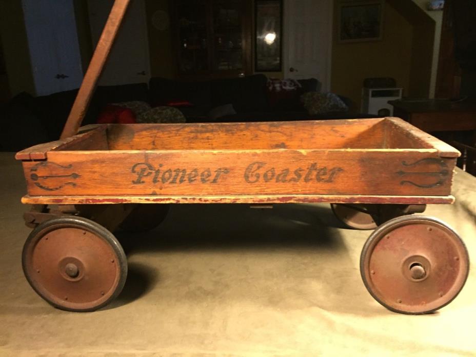 Pioneer Coaster Wooden Toy Wagon