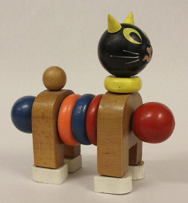Wooden Cat Toy, Romania