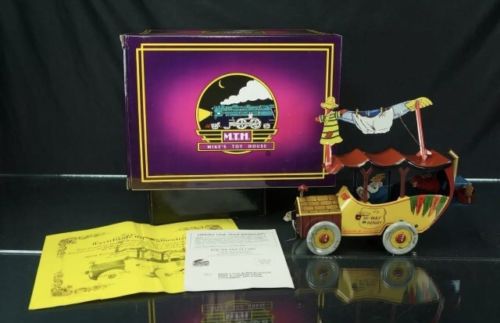 MIKES TOY HOUSE MTN REPRODUCTION TIN WIND UP HI-WAY HENRY TOY CAR BOXED
