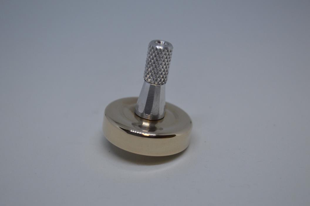 Precision Spin Top / Polished Bronze over Aluminum
