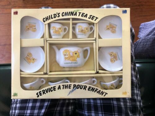 Vintage childs china tea set