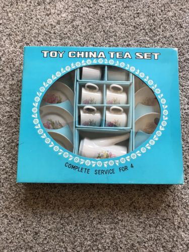 Toy China Tea Set Complete Service For 4 Style 1606
