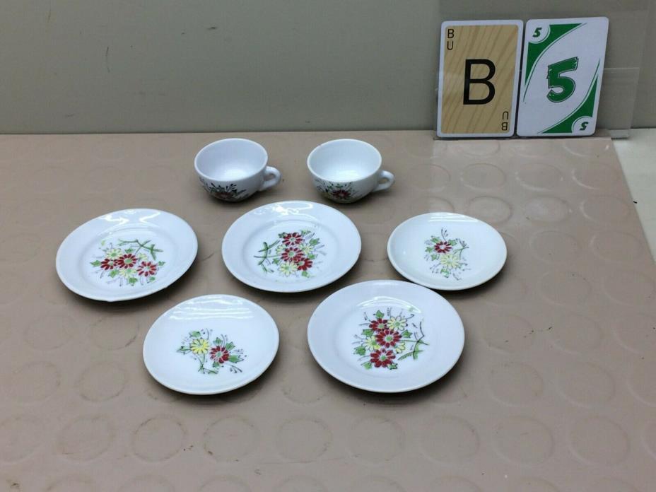 Vintage Childs Mini China Tea Set   Made In Japan