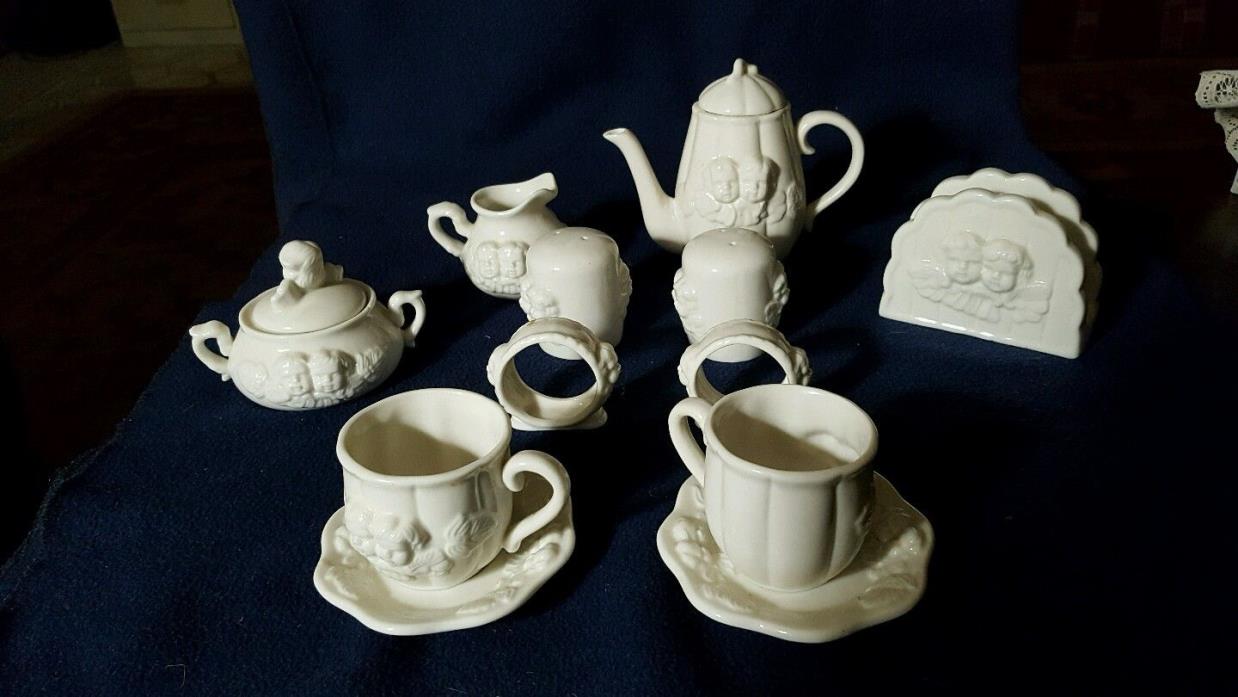 Children's Vintage Tea for Two Ceramic Tea Set  *22