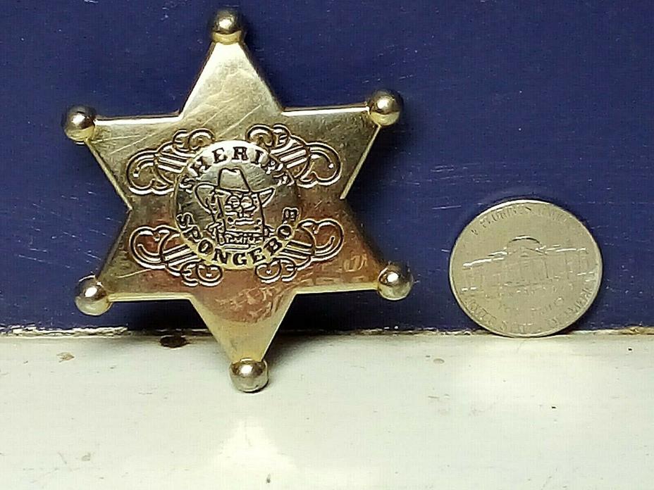 SpongeBob Sheriff Badge