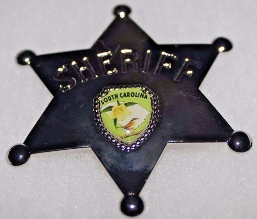SOUTH CAROLINA Toy Sheriff Badge