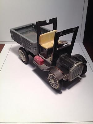 Old toy tin truck ,vintage , Japan, Retro