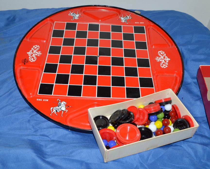Ohio Art Checkers and Chinese Checkers Set
