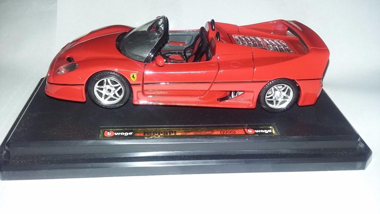 1995 red Ferrari F50 1/24 Bijoux Collection by Burango