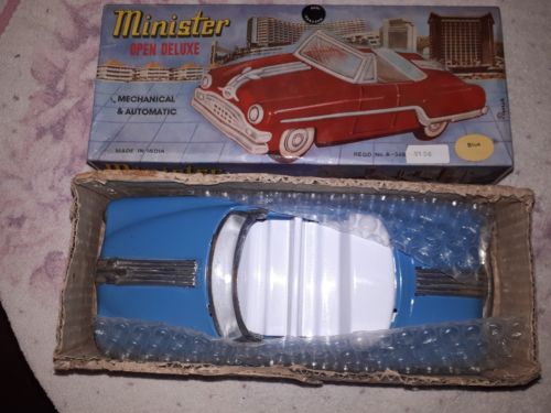 Minister Open Deluxe Friction Toy Car In Original Box
