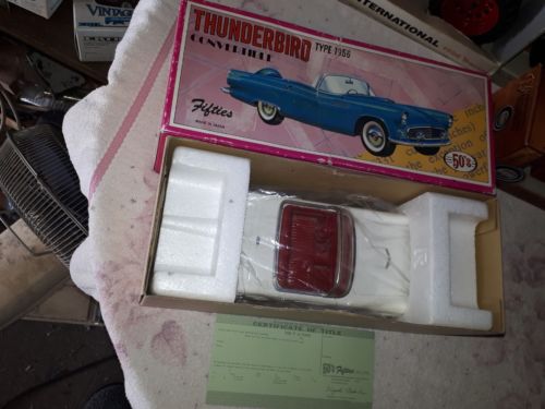 1956 Thunderbird Convertible Friction Toy FIFTIES Made In Japan