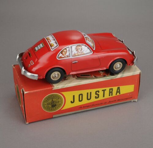 Porsche 356 Tin Toy By Joustra Box Inc France 1960