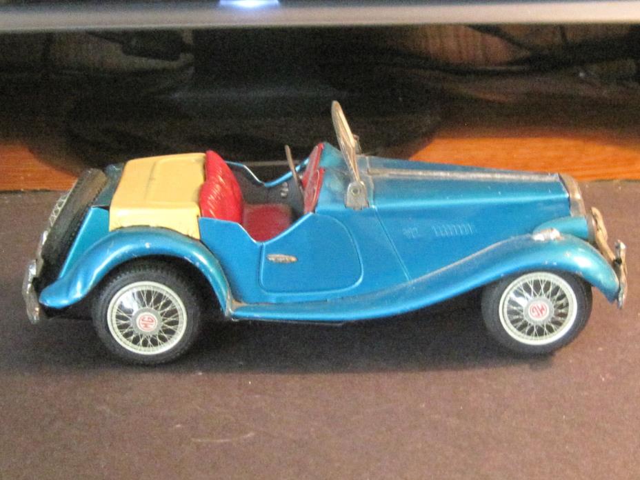 Eighteen Inch 1954-55 Bandi MG tin vehicle in amazing condition