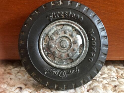 Replacement Toy Tire 2 1/2” Firestone Gum Dipped 11.00 X 20