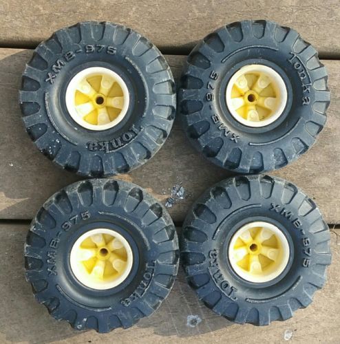 Lot of 4 XMB-975 Tonka Toys wheels