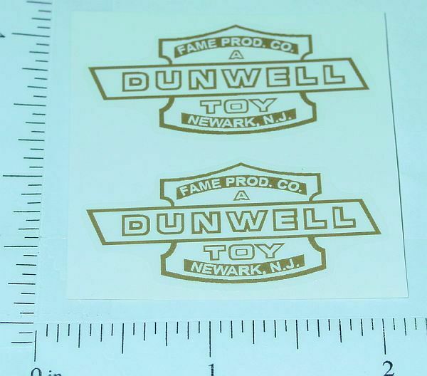 Dunwell Fame Logo Replacement Door Stickers      DW-009