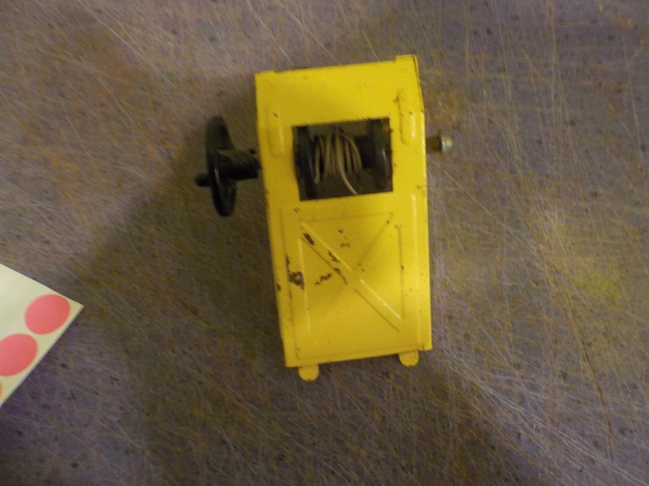 mighty tonka crane truck upper hand winch for parts