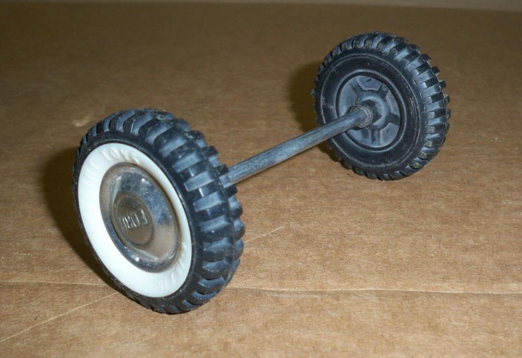 NYLINT TOYS FORD TIRES WHEELS AXLE Toy Parts Old