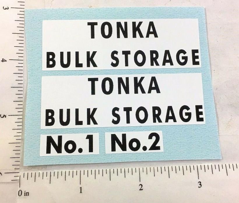 Tonka Bulk Storage Tanks Replacement Sticker Set TK-235