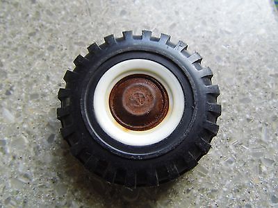 Vintage White Wall Plastic Toy Tire  - Parts or Restoration