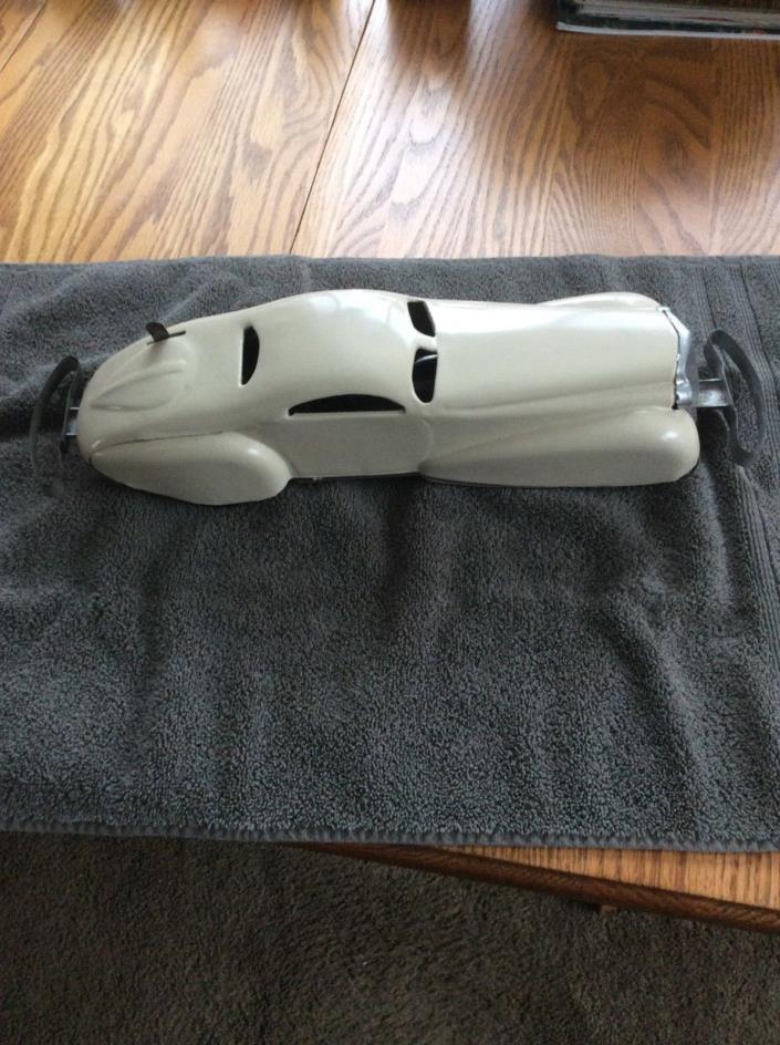 MARX MYSTERY CAR WIND UP STREAMLINE AIRFLOW COUPE