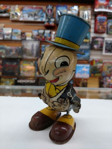 1950s Walt Disney Linemar Jiminy Cricket Antique wind_up toy