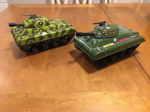 marx tin toy tanks