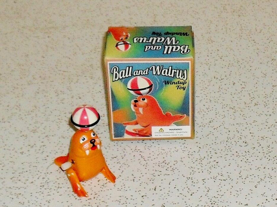 Ball and Walrus wind-up toy