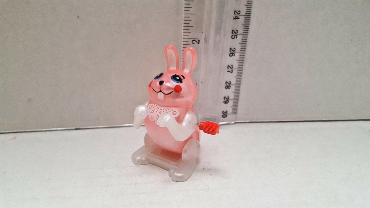 Wind Up Toy Hopping Bunny Rabbit Animal works