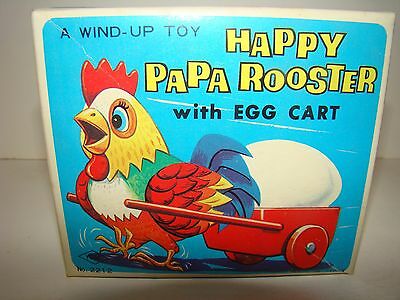 Happy Papa Rooster, wind up toy