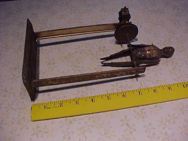 Vintage Old German Germany Tin Windup Circus Toy Man On Trapeze Gunthermann ?