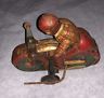 Rare Alps Japan Tin Friction Flip Over Motorycle Toy Vintage!