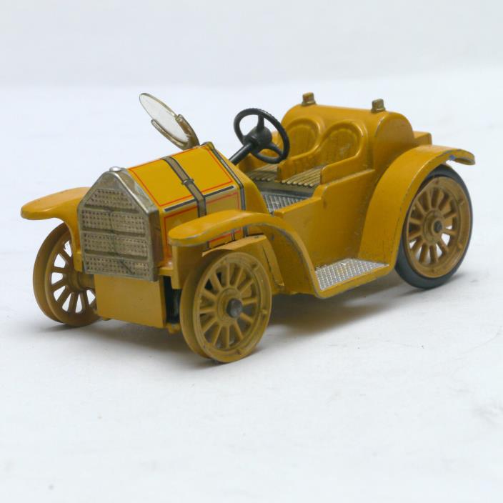 SCHUCO Micro Racer Mercer 35J used no key Yellow