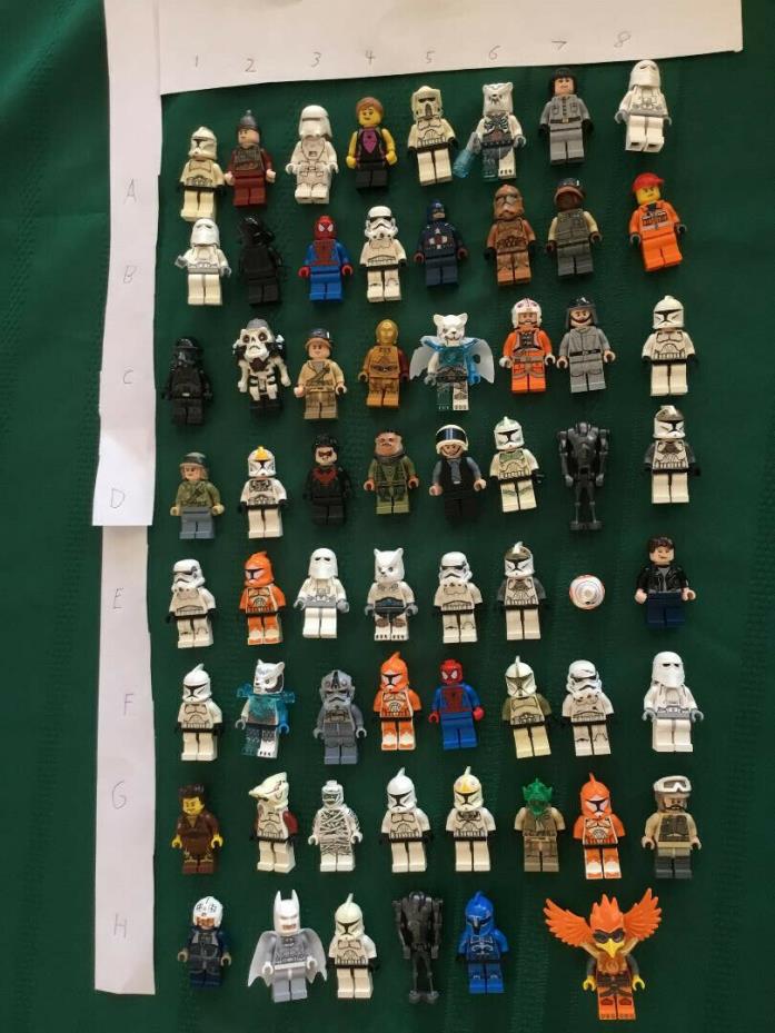 Lego minifigure lot YOU PICK buy 5 get one free