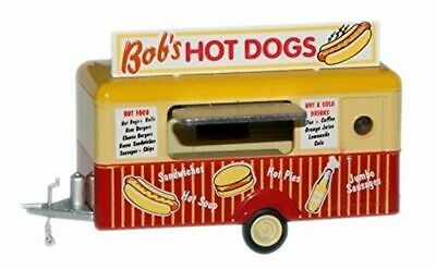 Oxford Diecast HO Guage 87TR001 Mobile Trailer Bob's Hot Dogs Diecast 1:87 Scale