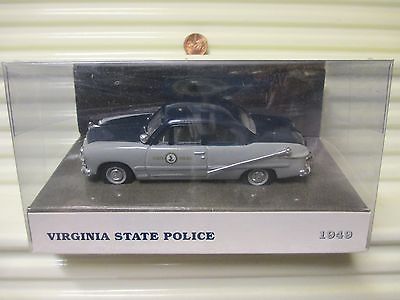 White Rose Collectibles STATE POLICE, HIGHWAY PATROL, + CIVILIAN 1949 Fords NIB