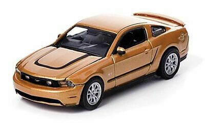 Ford Mustang GT, met.gold, 2012, Model Car, Readymade, Greenlight 1:64