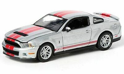 Greenlight GLMuscle Ford Shelby GT 500, silver with red stripes , 2012, Model Ca