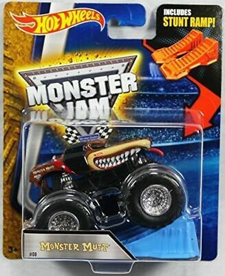 Hot Wheels Monster Jam 1:64 Scale Monster Mutt with Stunt Ramp #08 by Hot Wheels