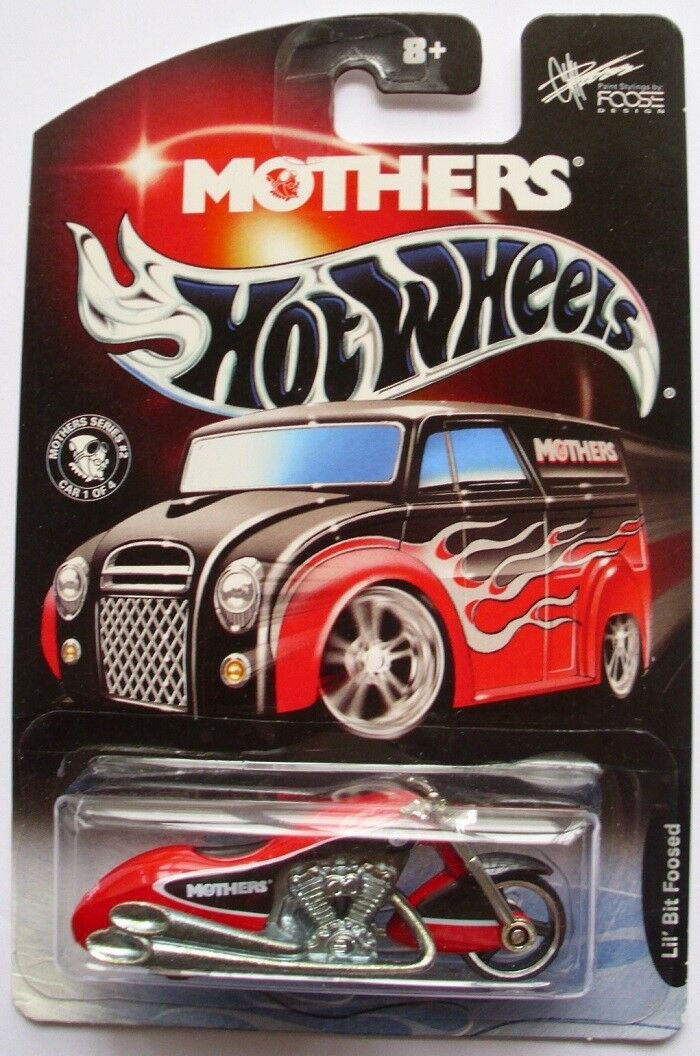 2003 Hot Wheels Mothers Wax Chip Foose Design Lil Bit Foosed / Scorchin Scooter
