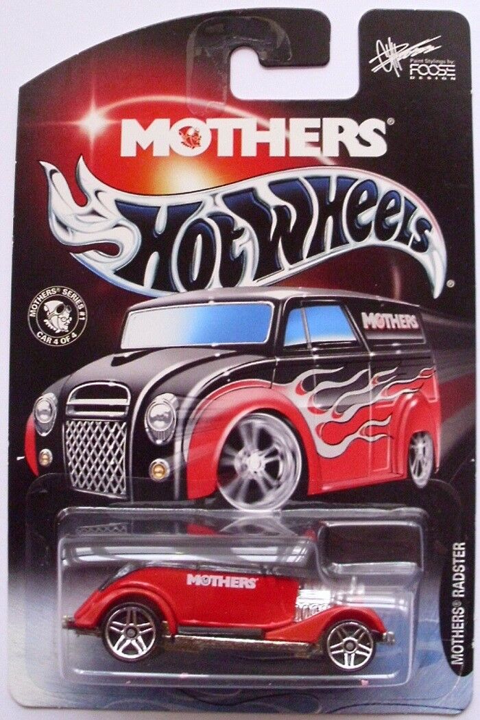 2003 Hot Wheels Mothers Wax Chip Foose Design Mothers Roadster 33 Ford Roadster