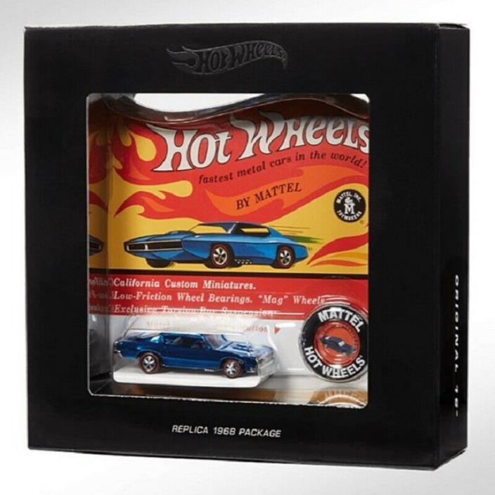 Hot Wheels HWC Original 16 Replica Custom Barracuda Spectraflame Blue #2417/6000