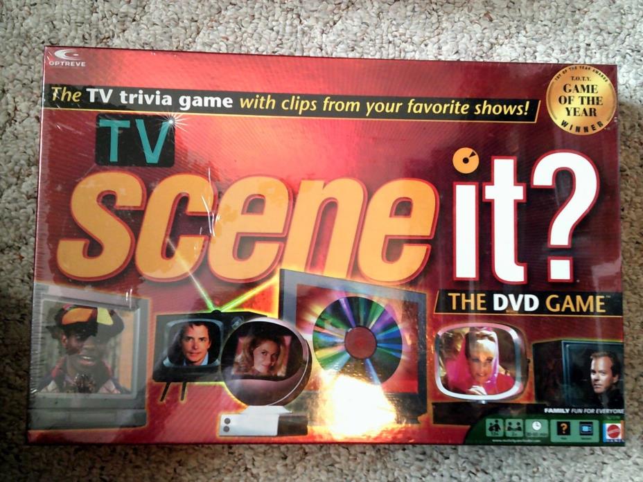 Scene It TV Edition (DVD/HD Video Game) [Still Sealed]