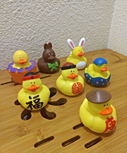 Rubber Duckies 7ct. asst. lot, Oriental Trading Co.