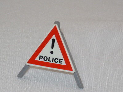 Playmobil Police Sign