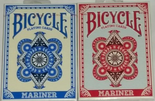 2x Bicycle Marine Playing Cards Limited Edition 52 Deck USA Playing Card Company