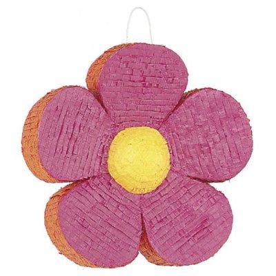 Pink Daisy Flower Pinata-Party Supplies