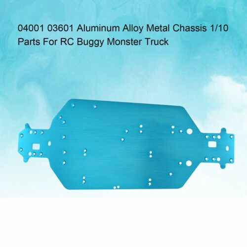 04001 03601 Aluminum Alloy Metal Chassis 1/10 Parts For RC Buggy Monster Truck C