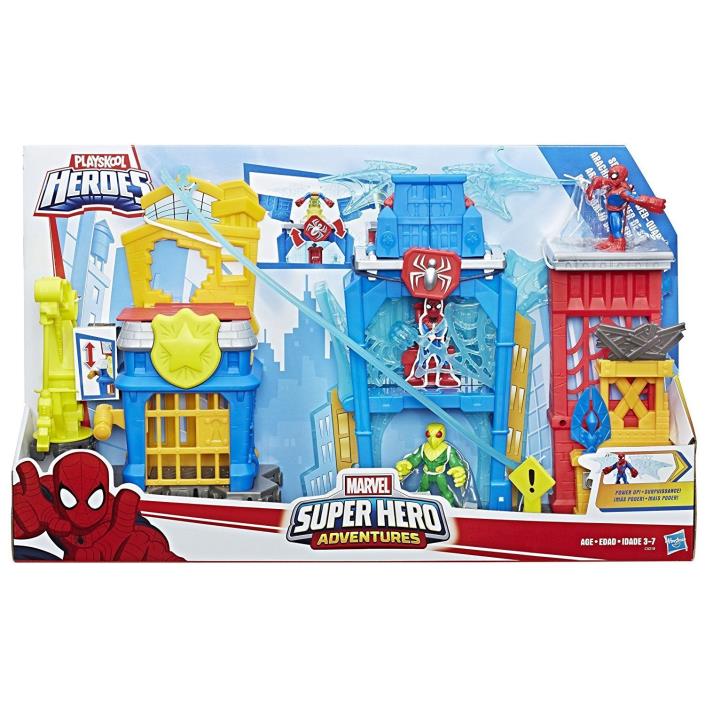 Playskool Heroes Marvel Super Hero Adventures Spider-Man Web-Quarters